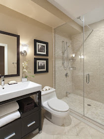 Elegant bathroom with a stylish colors 2014 - decor2all