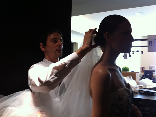 The overall look was so beautiful. Yann Varin, of Yann Varin Salon in New York City, did the hair and specializes in updo styles.
