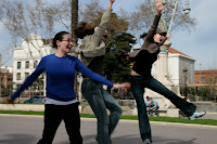 Jumping girls