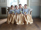 This foursome was just adorable. And the settee was the perfect spot for their portrait.
