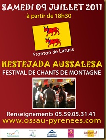 AFFICHE HESTEJADA 2011 .1