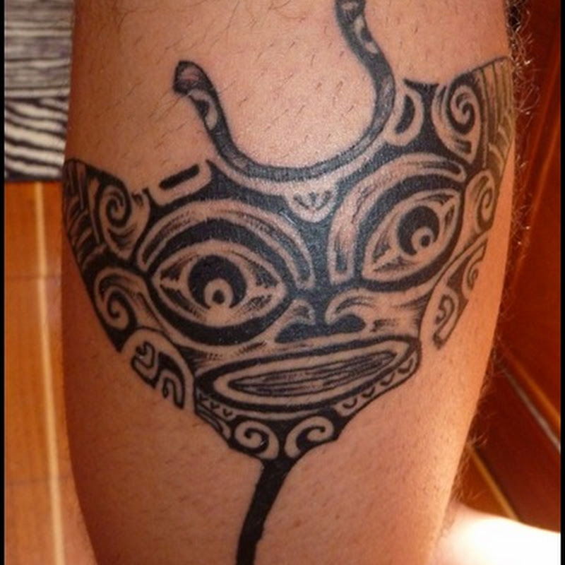 Carol’s Marquesan tattoo