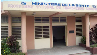 Le Centre national de transfusion sanguine (CNTS) dans la commune de Bandal à Kinshasa