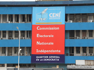 – Siège de la Ceni à Kinshasa. Radio Okapi/ Ph. John Bompengo