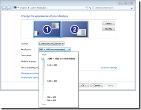 Changing the Width of the Office Ribbon 1