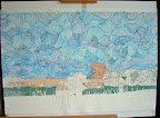 Wolfwerk Studio Golden Gate Music Concourse study process August 2011