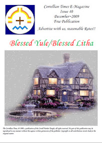 Cover of Correllian Times Emagazine's Book Issue 40 December 2009 Blessed Yule Blessed Litha Cover of Correllian Times Emagazine's Book Issue 40 December 2009 Blessed Yule Blessed Litha