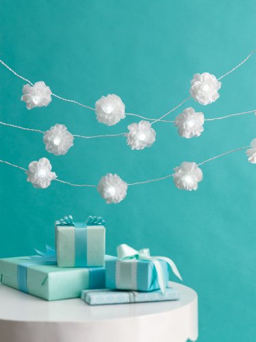If you are looking for lighted decor, these Martha Stewart White Lighted Camellias are so crisp and sophisticated. (shop.marthastewart.com) If you are looking for lighted decor, these Martha Stewart White Lighted Camellias are so crisp and sophisticated. (shop.marthastewart.com)