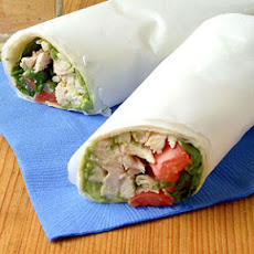 Guacamole Chicken Wraps