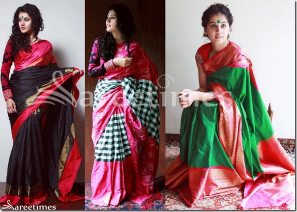 Taapsee_Gaurang_Sarees