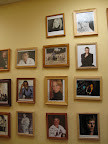 Dr. Marty has a wall of autographed photos of his celebrity pet owners.  Where's Martha's picture?