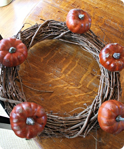 pumpkin wreath