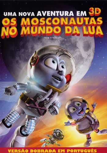 capa Os Mosconautas no Mundo da Lua [versão portuguesa]