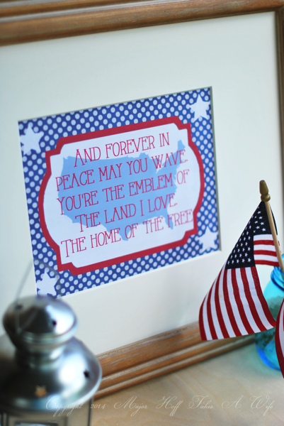 Patriotic printable The home of the free.png Patriotic printable The home of the free
