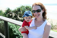 Oscar and Kristy at Coolum