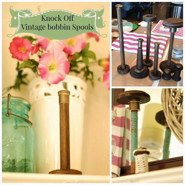 knockoff vintage bobbin spools.jpg Knockoff vintage bobbin spools
