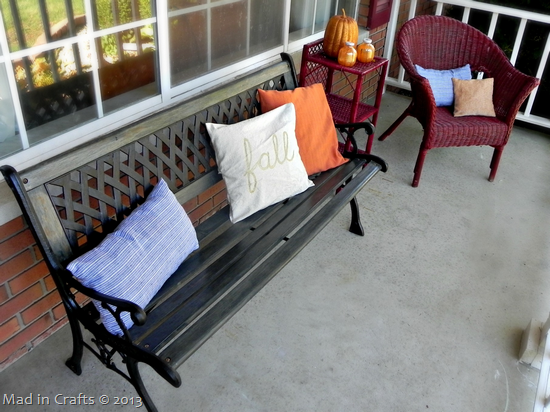 Front Porch Fall Colors fall pillow slipcovers Front Porch Fall Colors fall pillow slipcovers