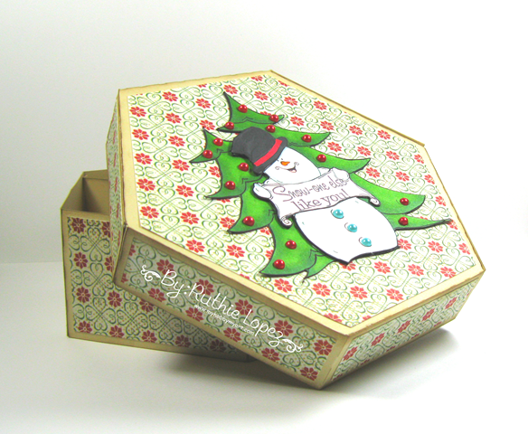 Oakpond Creations - Say what snowman - Ruthie Lopez - Gift Box