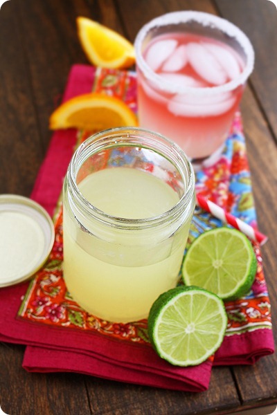 Homemade Sour Mix – Easily make your own fresh, versatile sour mix for margaritas + more cocktails!| thecomfortofcooking.com