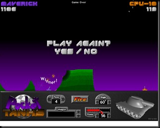 Pockettanks-high score