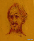 067 - Portrait d'Eric - 1995<br />
24 x 30 - Craie sanguine sur carton