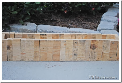 natural colored pallet box frame natural colored pallet box frame