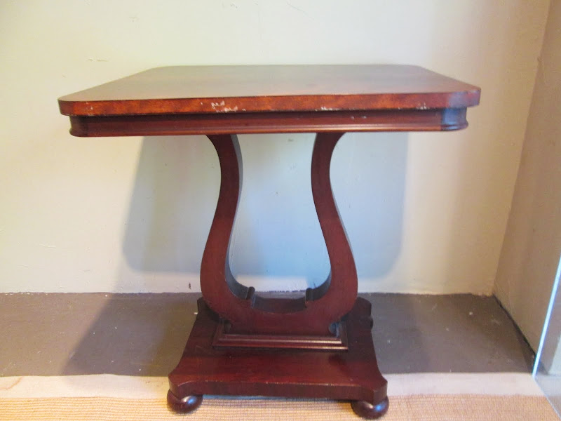 Lyre Base Table