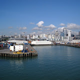 North Island - Auckland... arrival on the ship