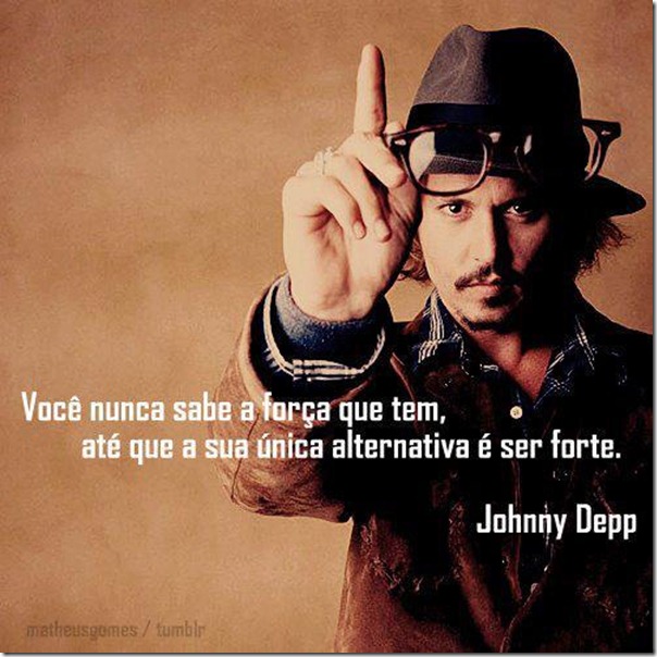 Palavras sábias de Johnny Deep