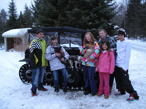 These kids were so nice to us - Robbie, Cory, Samantha, Maggie, Nick, and Mitchell.  Thanks for making our visit so much fun!