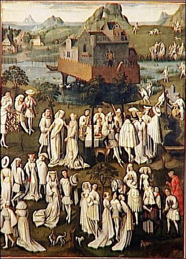 Ecole française,Fête champêtre à la cour de Philippe le Bon Vers 1550 Ecole française,Fête champêtre à la cour de Philippe le Bon Vers 1550