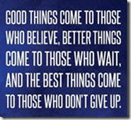 2013 Week 2: Good Things Comin' 2013 Week 2: Good Things Comin'