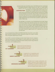 Cover of Tony Horton's Book Nutrition Guide Intro