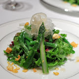 Pour démarrer en douceur, et sans trop se couper lappétit,une petite salade de légumes verts...