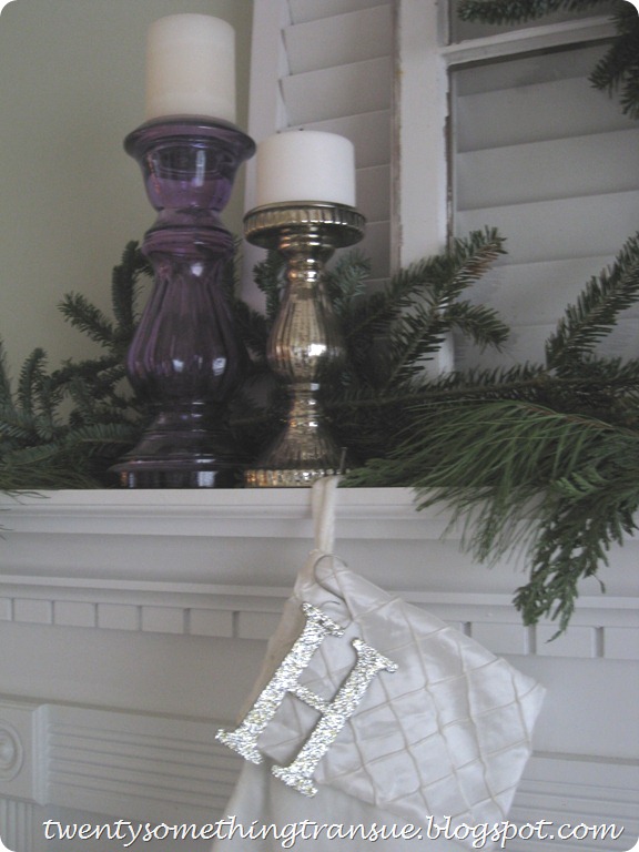 Purple Christmas Mantelscape Decorations 013 Purple Christmas Mantelscape Decorations 013