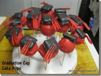 Graduation Cap Cake Pops