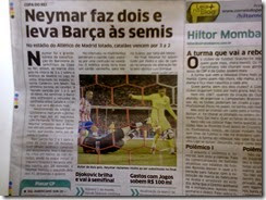Neymar faz dois e leva Barcelona às semi-finais - www.rsnoticias.net