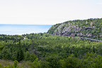 A view of Lake Superior and the Canadian Shield