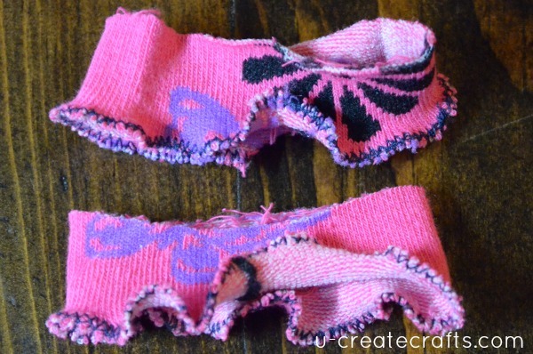 Turn Tights into Leggings 5