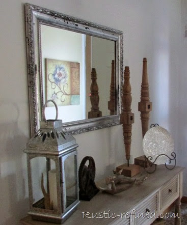 Updating a foyer or entryway with a simple one day DIY paint project.