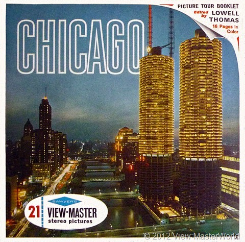 View-Master Chicago (A551), Packet Cover