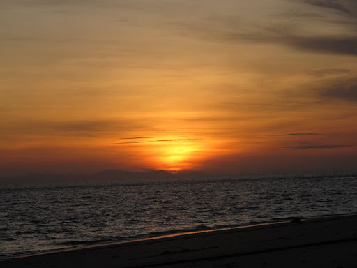 Sunrise on the island