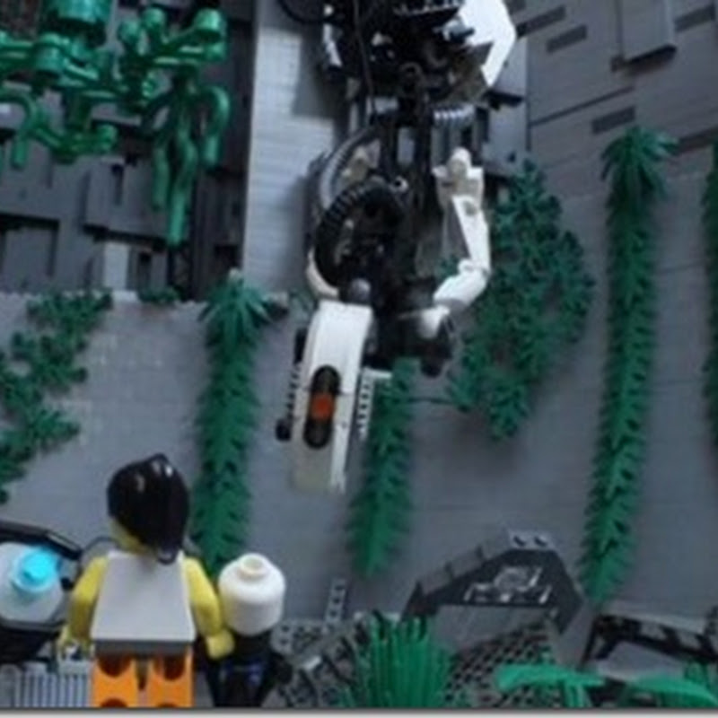 Die Highlights von Portal 2 mit Lego nachgestellt