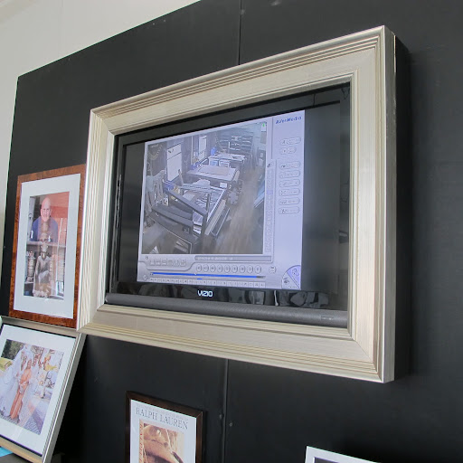 They even frame televisions!