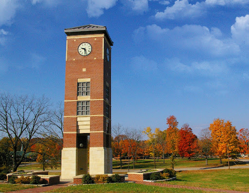 This is the bell tower located on the campus of Missouri State University-West Plains. (Photo used with permission)