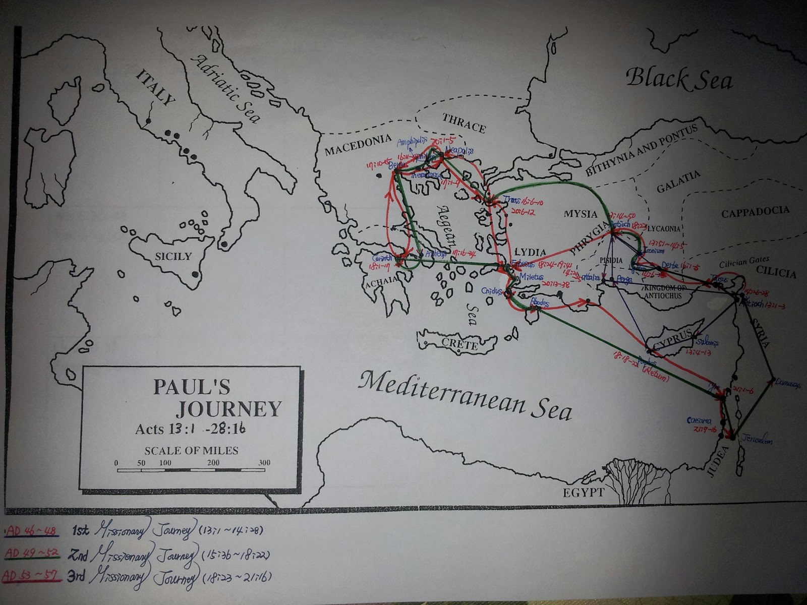 Walking with the Bible Paul's Missionary Journey