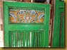 Pintu dan jendela bangunan lama wisma motif madura Pintu dan jendela hijau bunga - jndela