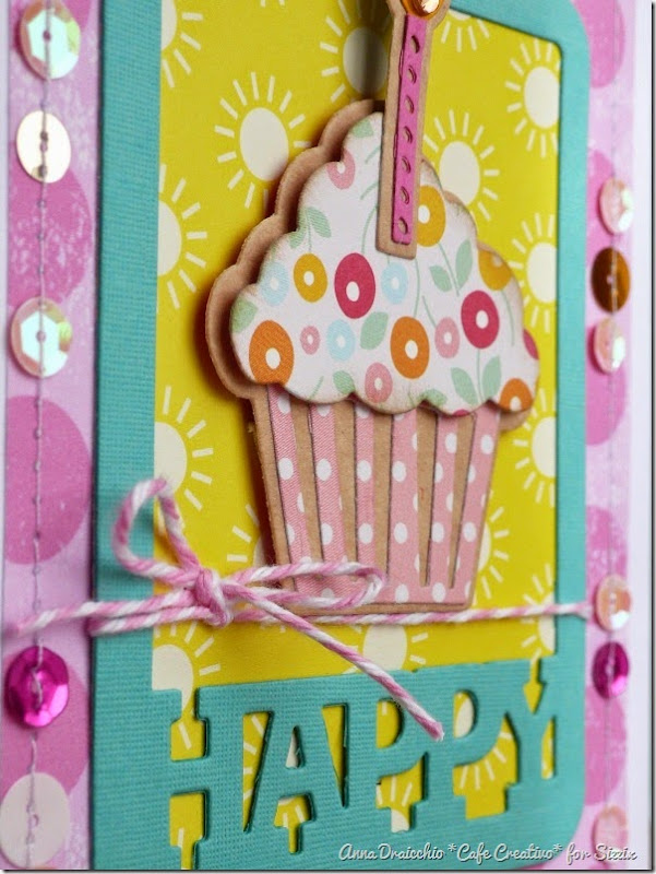 cafe creativo - big shot sizzix - cupcake card (2)