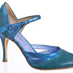 Clotilde vib. turchese - tacco 8 cm<br />
n. 36-38