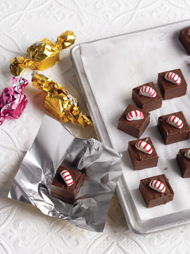 Add the peppermint candy to the top just before you give these guys away. This way the peppermint candies on top will not melt in the refrigerator. Add the peppermint candy to the top just before you give these guys away. This way the peppermint candies on top will not melt in the refrigerator.